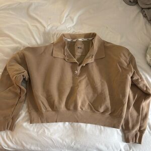 Madewell Tan Sweatshirt